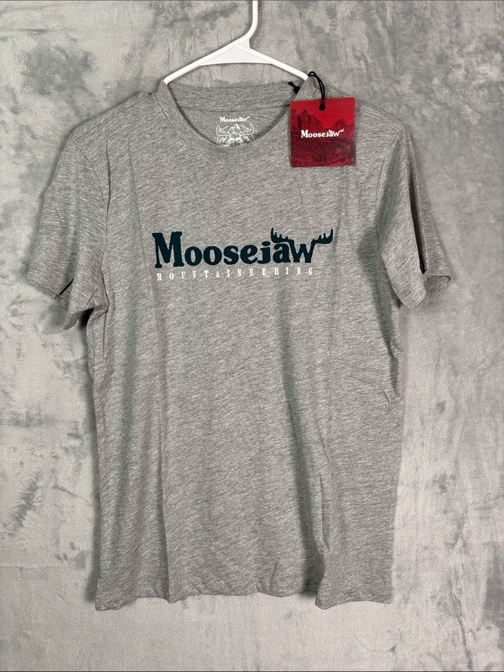 NWT New Moosejaw Heather Grey Original SS T-Shirt Women Size Medium